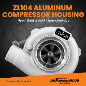 For GT30 GT3037 GT3076 T3 Flange A/R .6 Turbine A/R .82 Water Anti-Surge Turbo Turbocharger