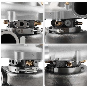 Upgrade Ball Bearing Turbo 1050HP Billet Wheel 0.8 A/R V-band Turbine Housing