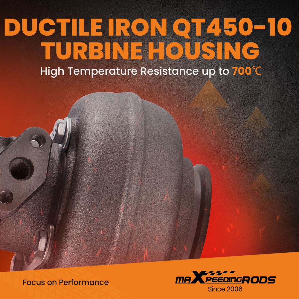 Compatible for Dodge D250/350 W250/350 5.9L 6BT 1989-1990 H1C 3526739 Diesel Turbocharger 