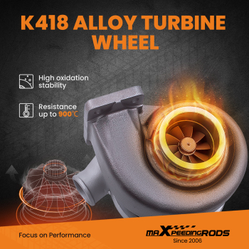 Compatible for Dodge D250/350 W250/350 5.9L 6BT 1989-1990 H1C 3526739 Diesel Turbocharger 