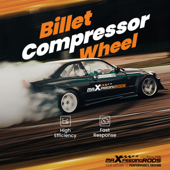 Upgraded Dual Ball Bearing Billet Turbo for GT35 GT3582 600HP Racing Turbocharger