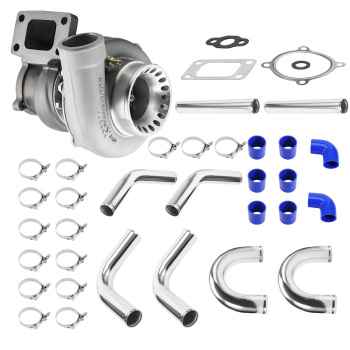 For GT35 GT3582 Turbo compatible for Nissan Safari compatible for Patrol 4.2L TD422.5 64mm Intercooler Pipe