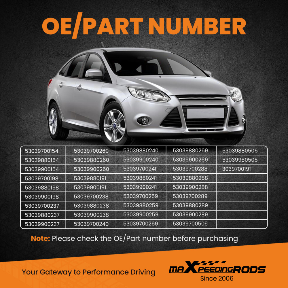 K03 Turbo compatible for Charger Compatible for Ford Focus III 2.0L 184KW 250PS 2012-2016