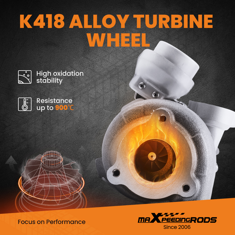 Turbocompresseur compatible pour Nissan Compatible pour Mercedes 1441100Q2J 1441100Q3D 130 PS