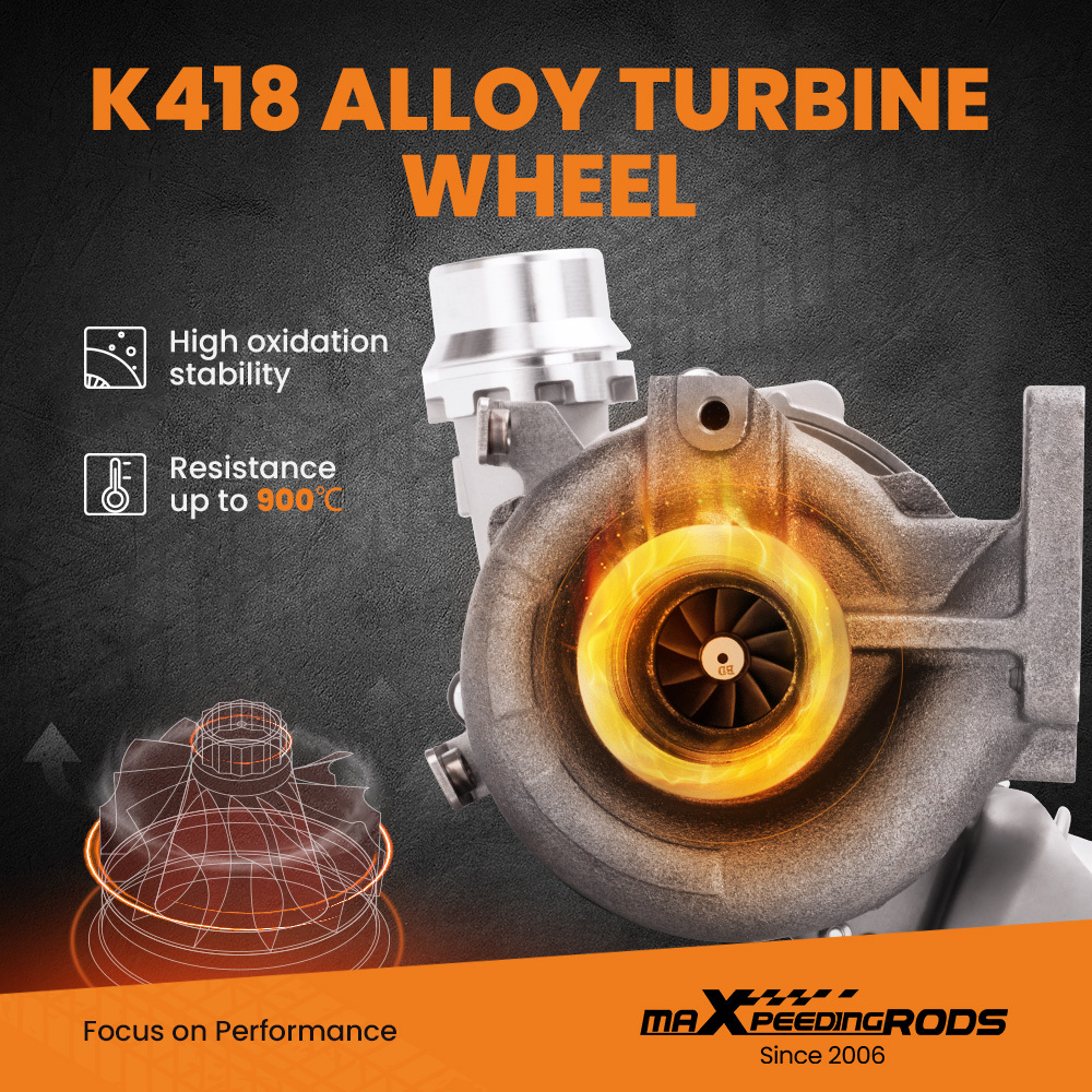 Turbocompresor compatible para Nissan Qashqai Ii compatible para Renault 1.5 Dci 81kw 110ps 54389700002 NEW