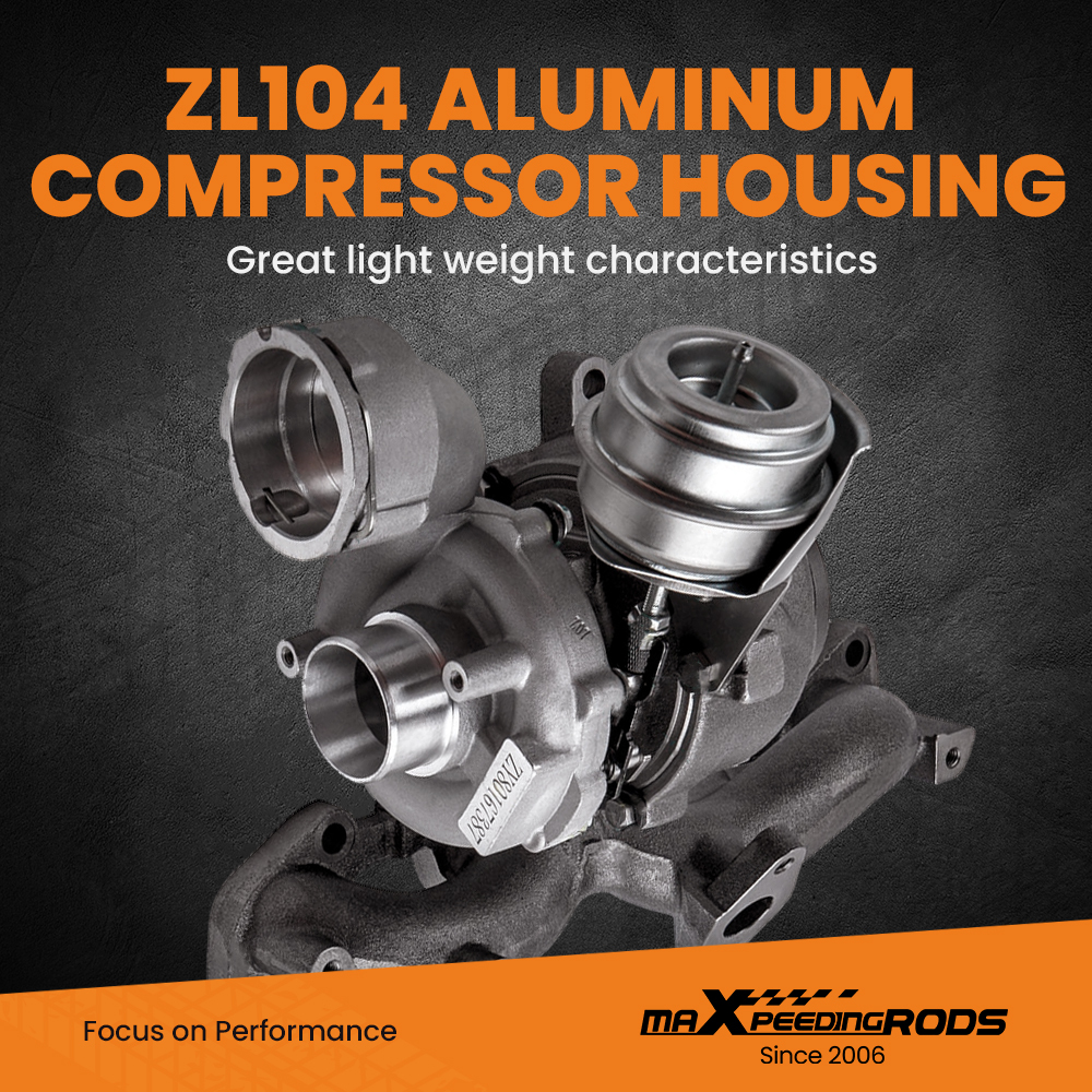 TURBOCOMPRESSORE CON GUARNIZIONE KIT compatibile per VOLKSWAGEN GOLF V 2.0 TDI 03G253014J