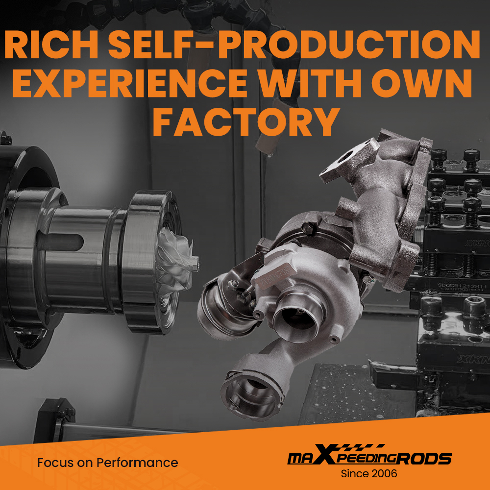 Turbocharger compatible for VW Seat Skoda 2.0 TDI 103kw BKD 03G253019H 03G253014J w/ Gasket