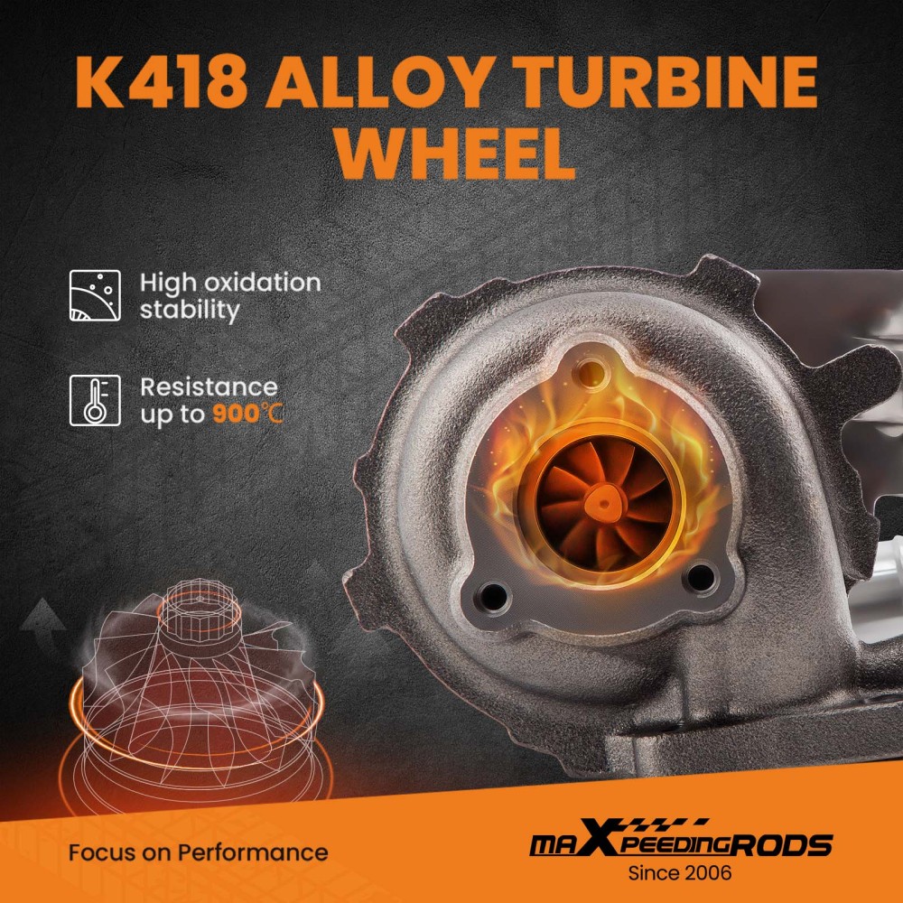 TURBOCOMPRESSORE compatibile per KIA CARENS SPORTAGE MAGENTIS 2.0 CRDI 757886-5005