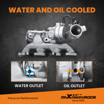 Turbocharger 781504 Compatible for Buick Encore 1.4L 2013-2019 781504-5004S	