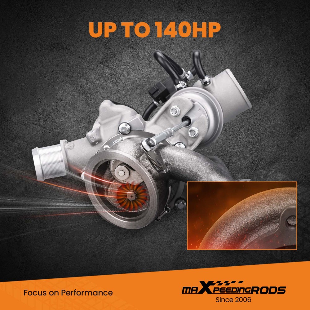 Turbocharger 781504 Compatible for Buick Encore 1.4L 2013-2019 781504-5004S	