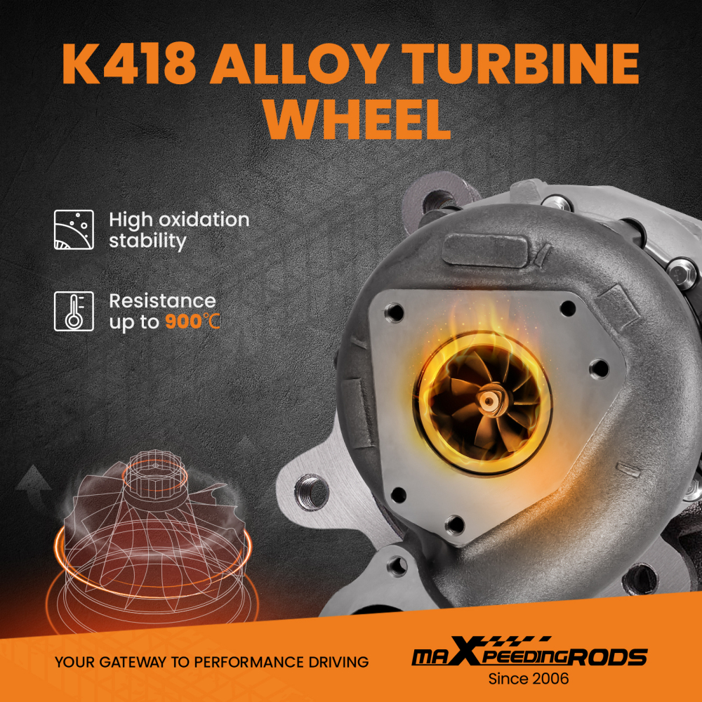 Turbocharger Compatible for Mercedes E350 E300 Ml320 Cdi for Gt2056v Turbo 764809 2007-