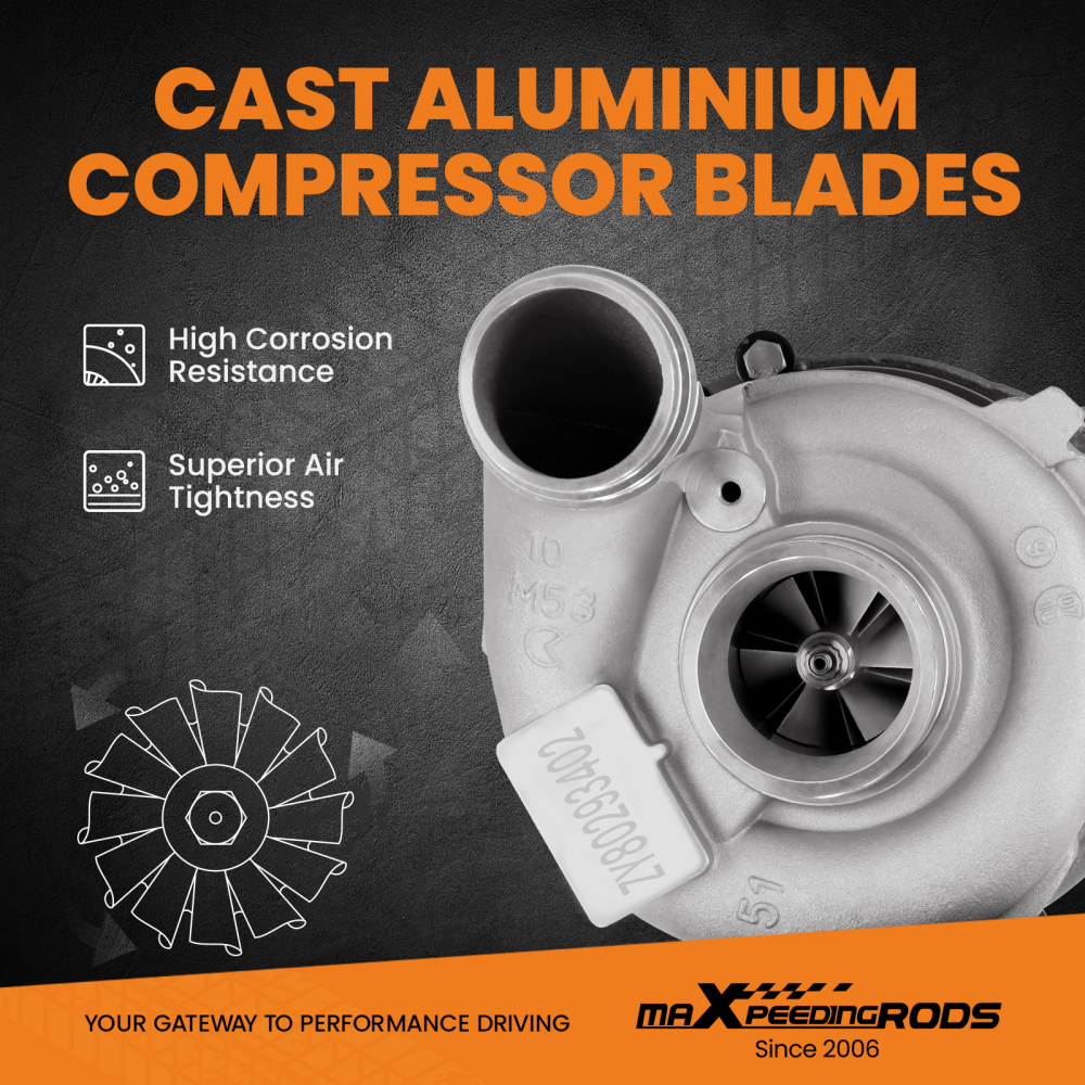 Turbocharger Compatible for Mercedes E350 E300 Ml320 Cdi for Gt2056v Turbo 764809 2007-