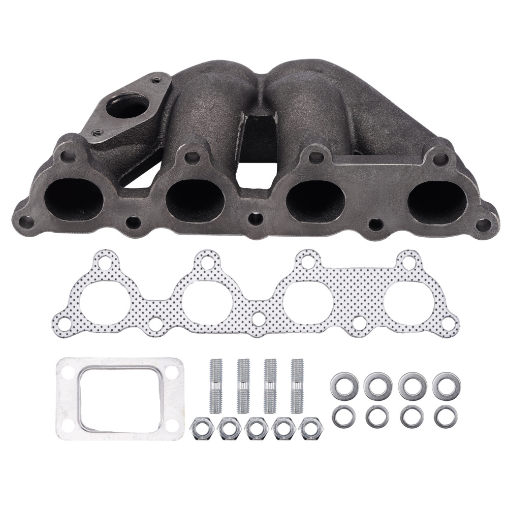 8 PCS Turbo Kit + Manifold compatible for Honda D15 D16 D15Z1 D16Z6 D16Y7 D16Y5 D16Y8