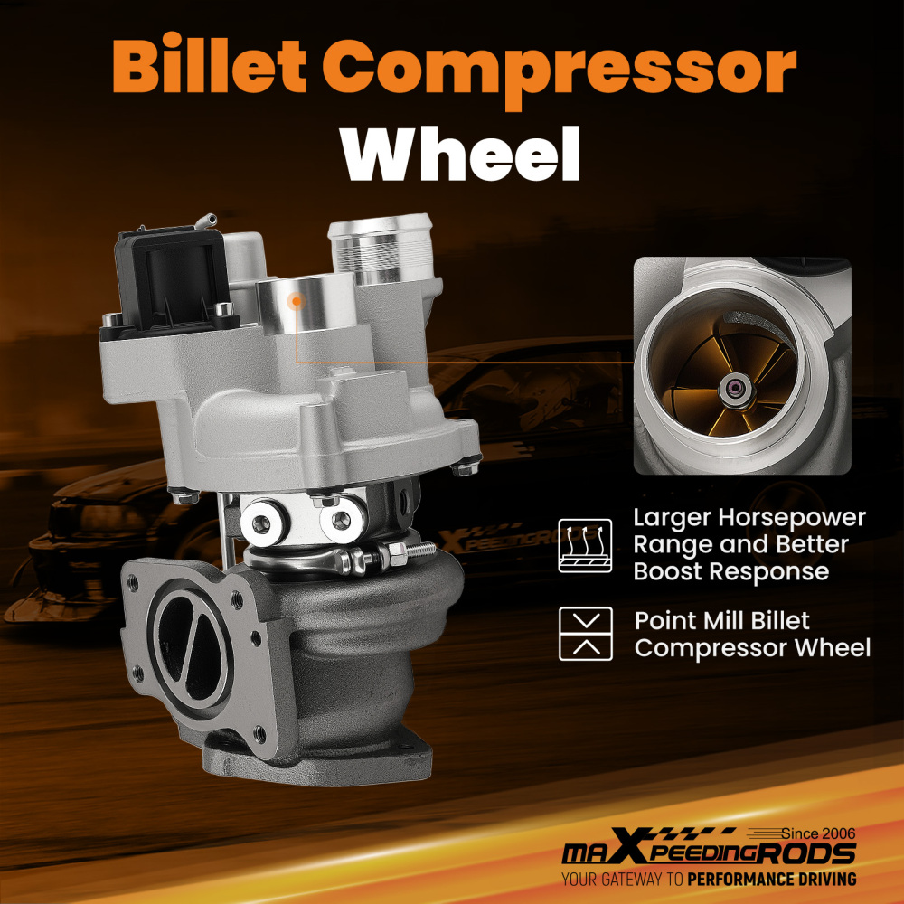 Billet Turbocharger compatible for BMW Mini Cooper S R55 R56 R57 128kw/175hp 07-16 EP6DTS