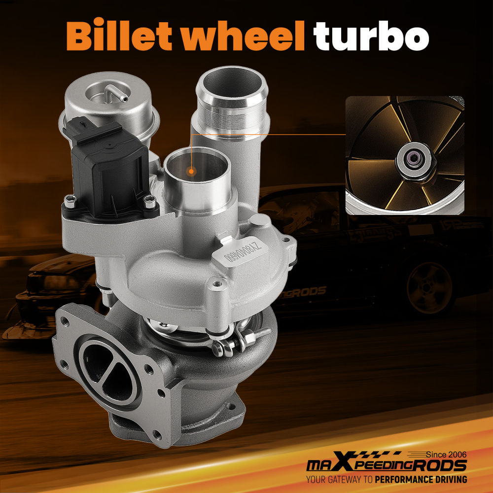 Upgraded Billet Turbocharger compatible for Mini Cooper S R55 R56 R57 1.6L 53039880163