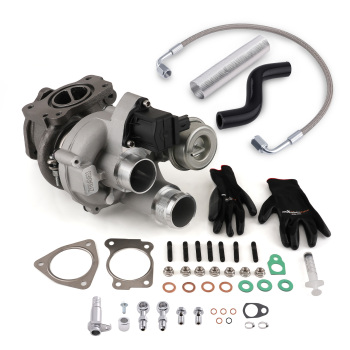 Turbo compatible for Mini Cooper S R56 R57 R58 R59 R60 R61 1.6L N14 w/ Oil Return Feed Line