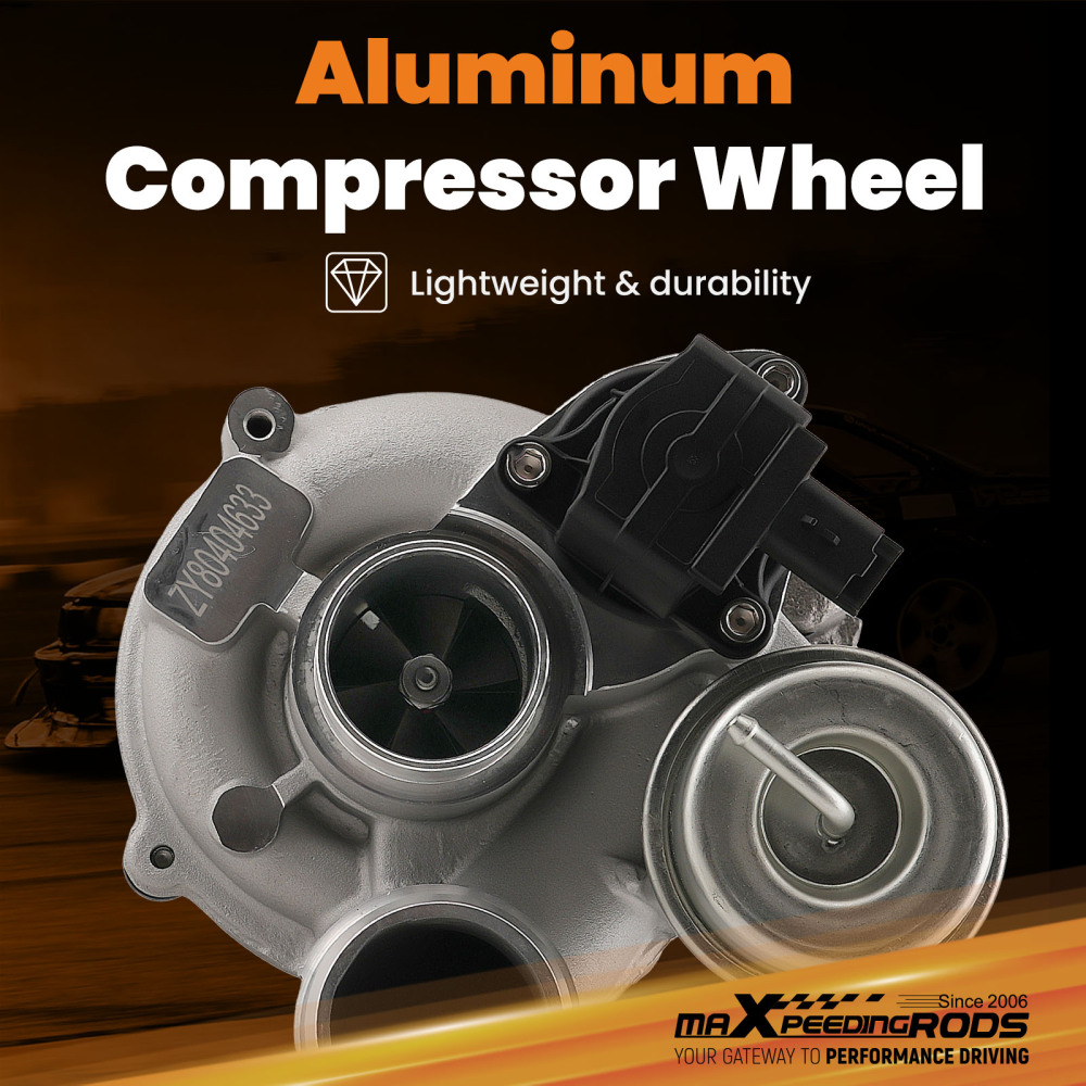 Turbo compatible for Mini Cooper S R56 R57 R58 R59 R60 R61 1.6L N14 w/ Oil Return Feed Line