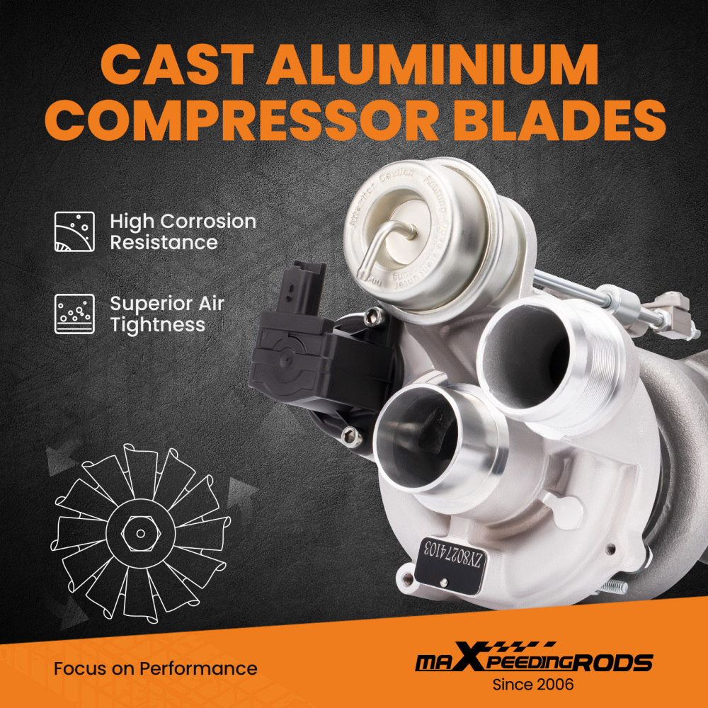 11657565912 Turbocompressore compatibile per BMW Mini Cooper S (R60 R61) EP6CDTS N14 184HP