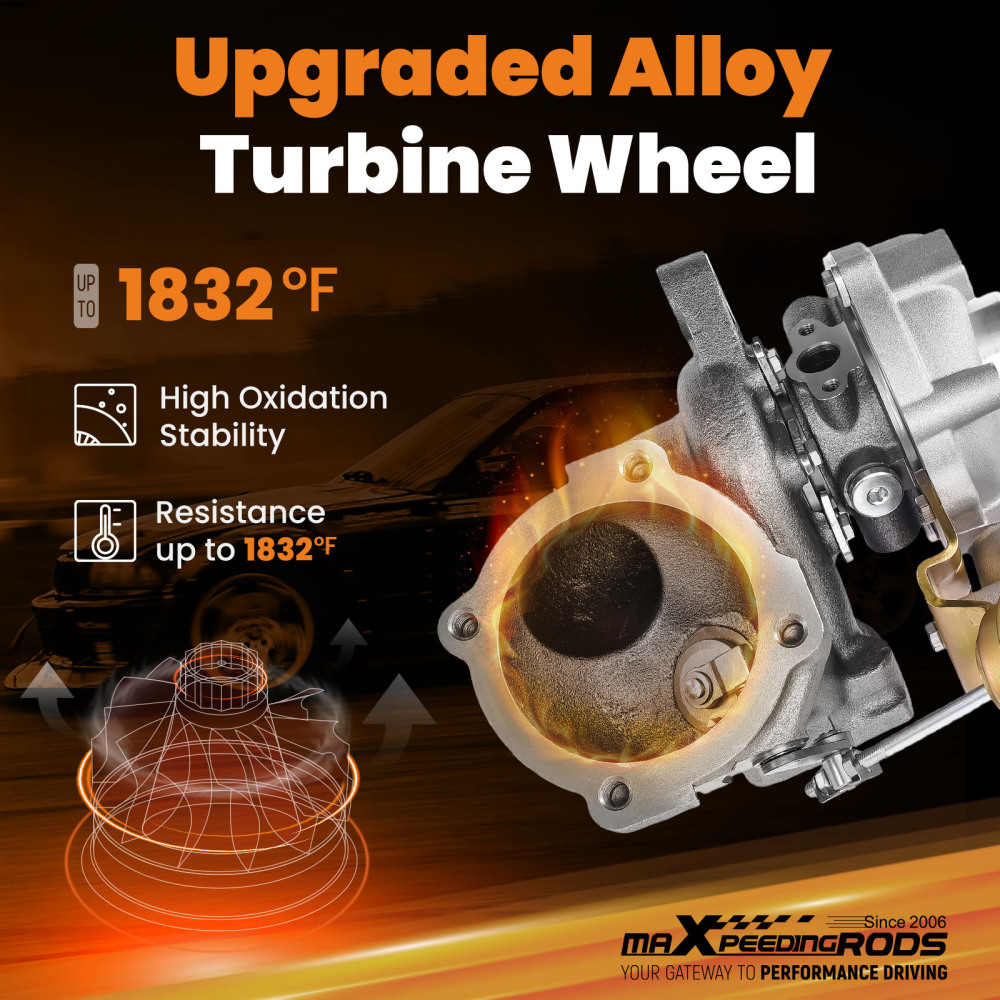 K04 001 Turbo compatible for Audi A3 TT compatible for VW Seat Skoda 1.8T  K03S Upgrade Billet Wheel