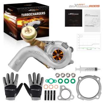 K04 KO4 Turbocharger compatible for Golf GTI Jetta GLI MK4 1.8T Turbo Billet Wheel Upgrade