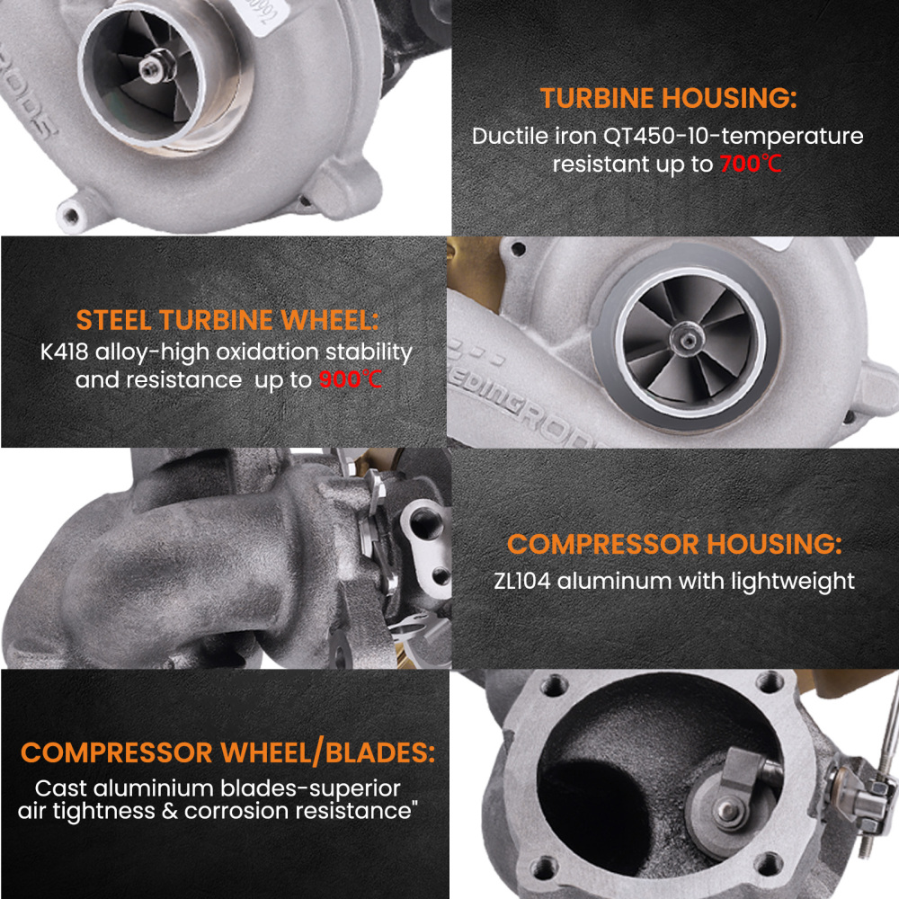 k04-001 turbocharger compatible for Audi TT 1.8TVW compatible for Golf 1.8L K04 turbo with gaskets