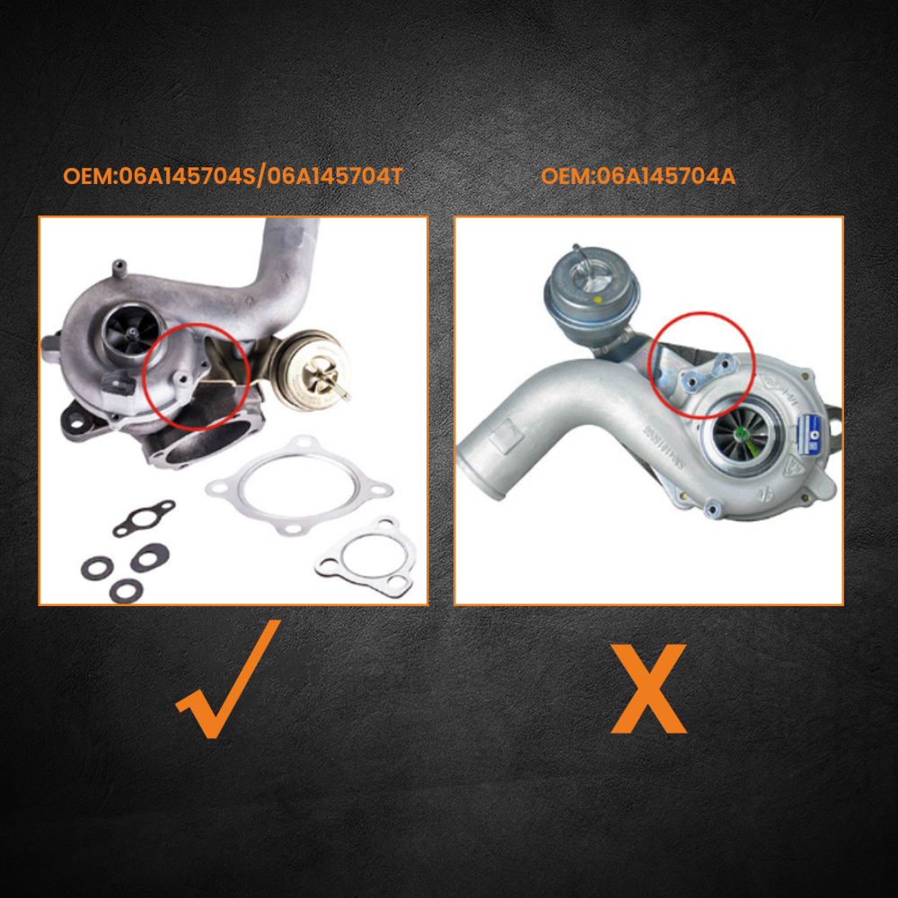 k04-001 turbocharger compatible for Audi TT 1.8TVW compatible for Golf 1.8L K04 turbo with gaskets