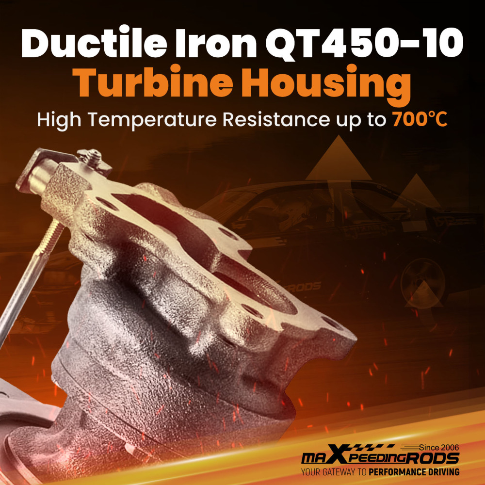 Turbocharger compatible for Citroen C1 C2 C3 Xsara 1.4L D DV4TD / 8HX KP35 Turbo