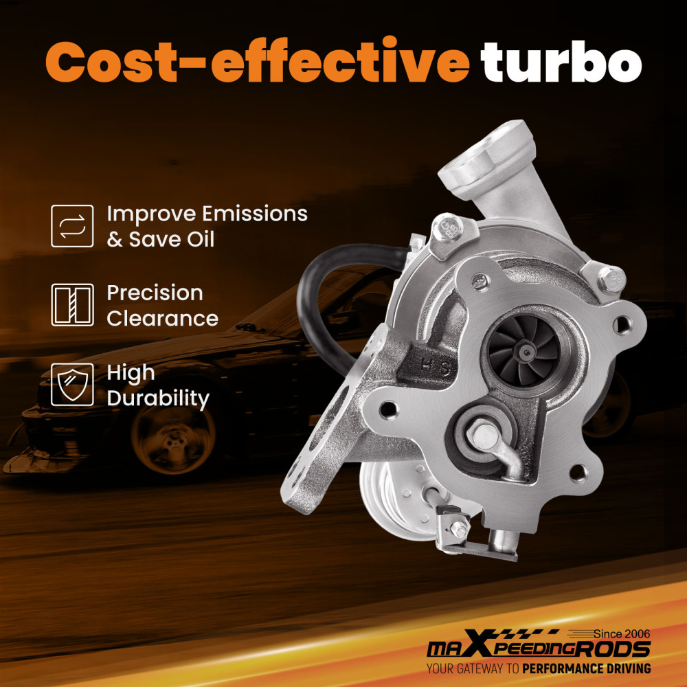 Turbocharger compatible for Citroen C1 C2 C3 Xsara 1.4L D DV4TD / 8HX KP35 Turbo