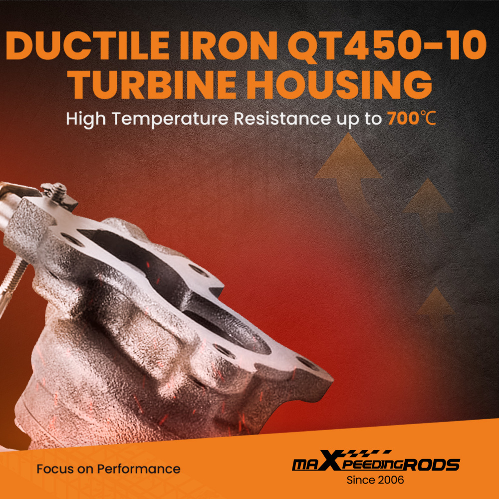 KP35 Turbocharger Turbocompressore Turbina compatibile per Peugeot 206 1.4 HDI 54359700009