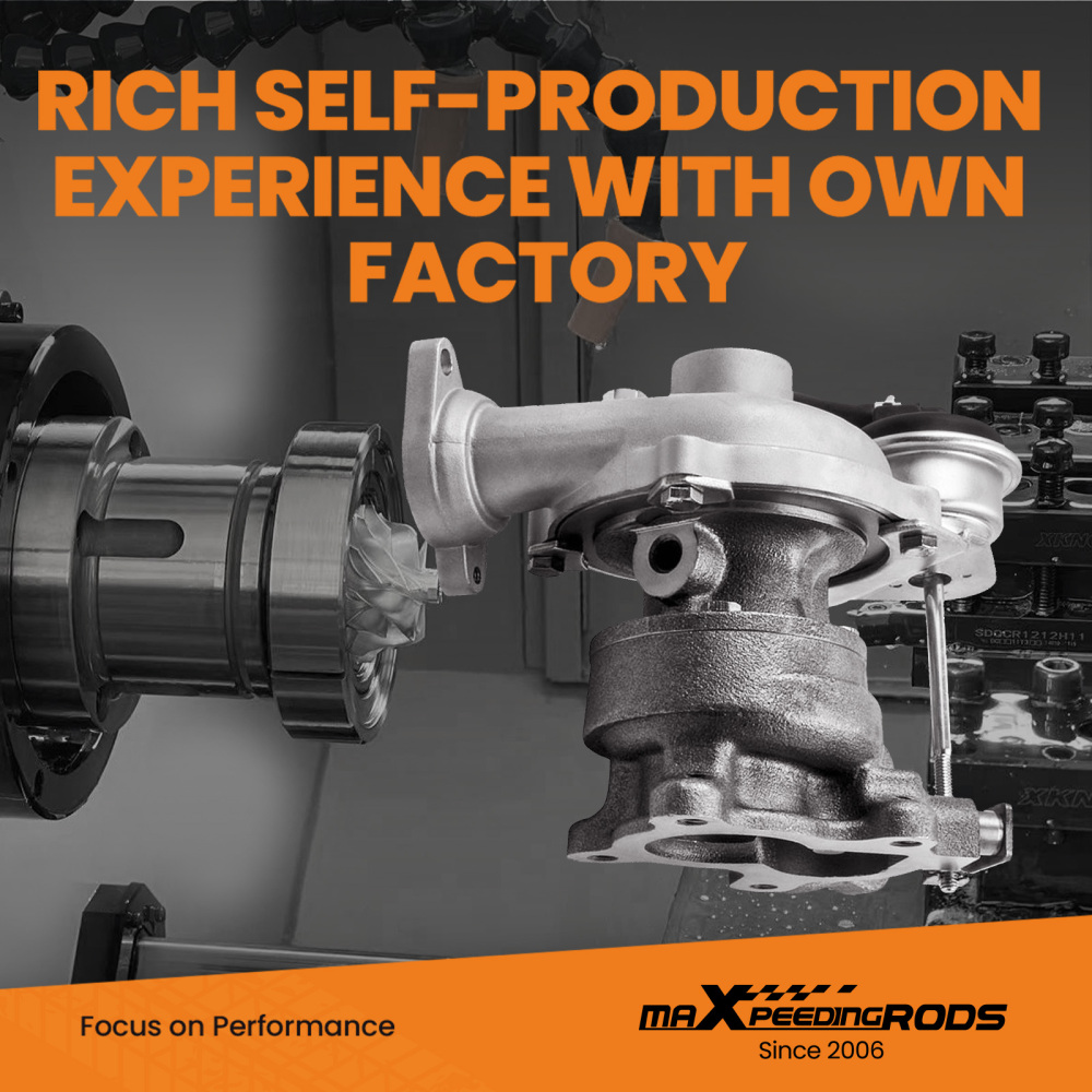 KP35 Turbocharger Turbocompressore Turbina compatibile per Peugeot 206 1.4 HDI 54359700009