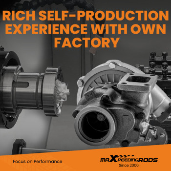 Billet Compressor Wheel Street Type Turbocharger Perfect for all 4 or 6 CYL, 1.5L- 2.5L engines