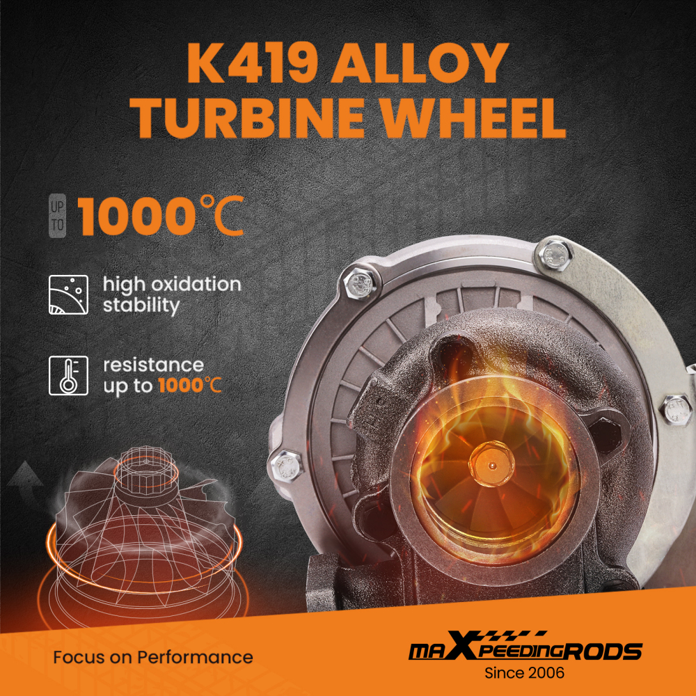 Billet Turbo compatible for charger compatible for Nissan Safari compatible for Patrol 4.2L TD42 TD42T1 GU GQ Y61 Y60 TD