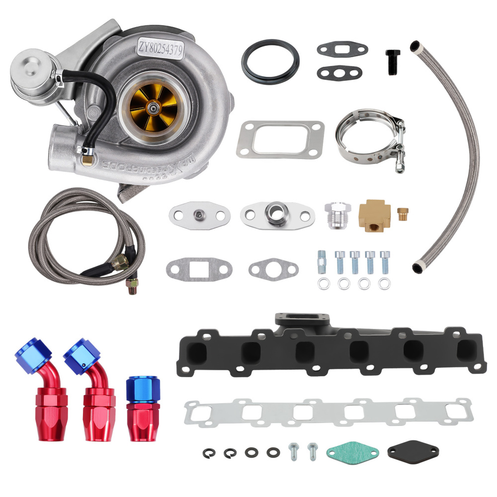 TURBO Manifold Turbocharger KIT compatible for Nissan Safari compatible for Patrol 4.2L TD42 GQ GU Y60 MAX