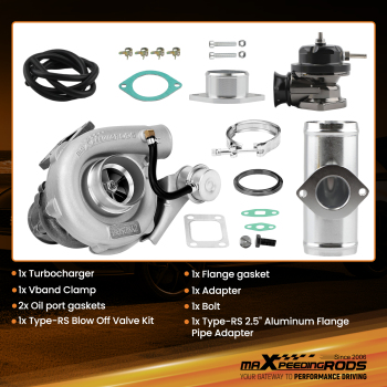 T3/t4 T04E V-band Turbo 2.0L-3.5L Engines Internal Wastegate Blow Off Valve