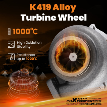 T76 Billet Turbo Universal Turbocharger T4 .96 A/R Trim 500HP 76.6mm Compressor