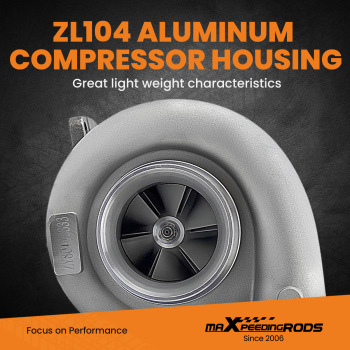 T76 Turbo Turbocharger T4 Flange .96 A/R P Trim 500+ HP 76mm Compressor