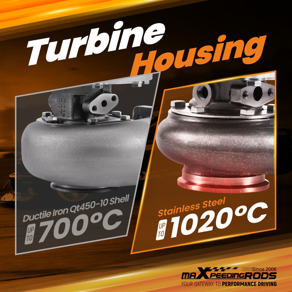 Billet Ball Bearing Universal Turbocharger 1.4L- 3.0L engine 300HP-550HP V-BAND