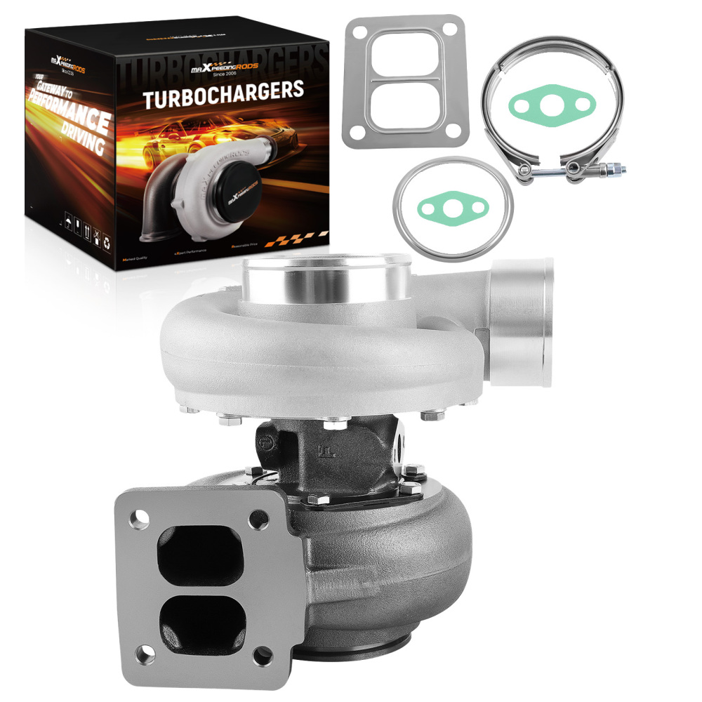 Billet GT45 Turbocompresor Turbolader for A/R .66 A/R 1.05 V-band Flange