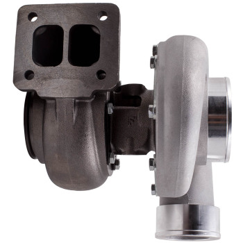 For GT45 anti-surge turbo V-band Turbocharger T4T4 TWIN-SCROLL Wet Float A/R .66 A/R 1.05 600+BHP