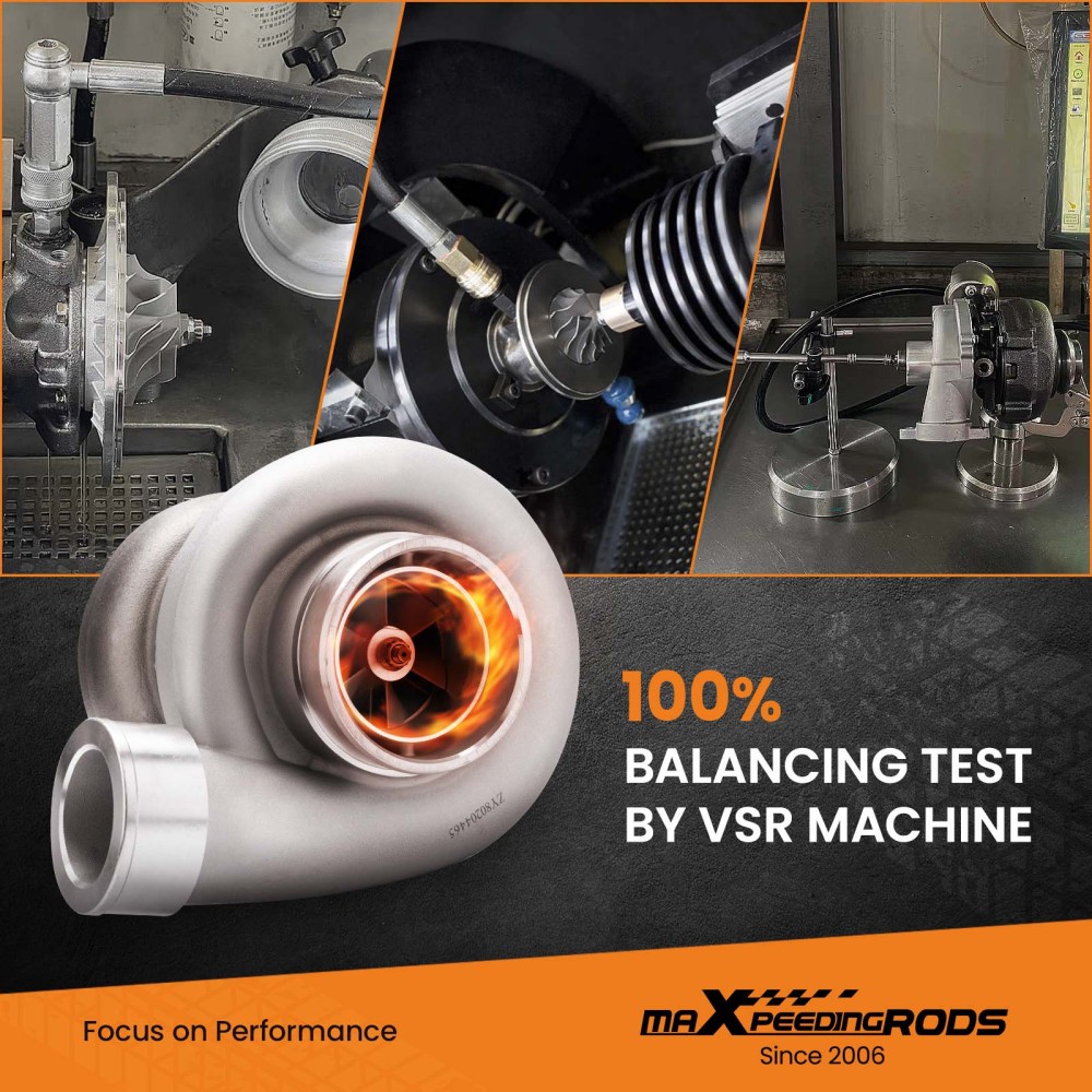 GT45 T4 V-Band 1.05 A/R 98mm Huge 600+HPs Boost Upgrade Racing Turbo charger