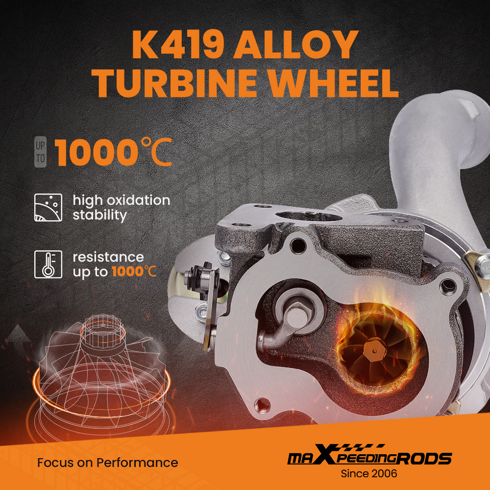 Billet Compressor Wheel Turbo compatible for RENAULT SCENIC MEGANE 1.9DCIF9Q 2000- 703245-0001 53039700048