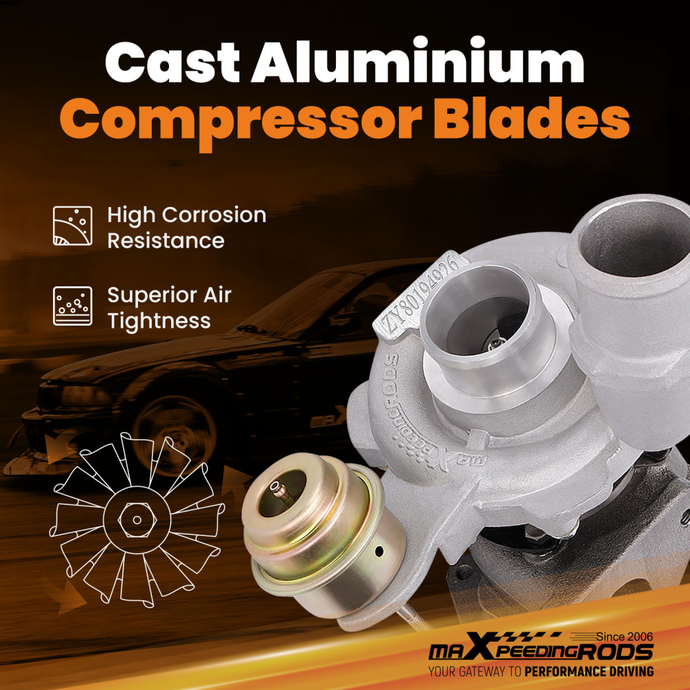 Turbo compatible for Renault Trafic Laguna compatible for Vauxhall VivaroNissan Primastar 1.9L F9Q