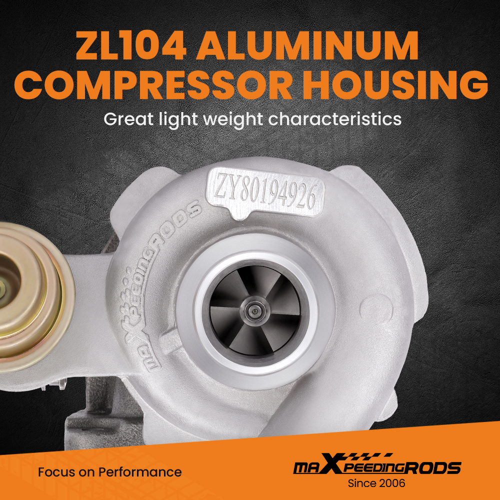 Turbocompresseur compatible pour Renault Scenic, Laguna, Megane, Kangoo 1.9L dCi F9Q