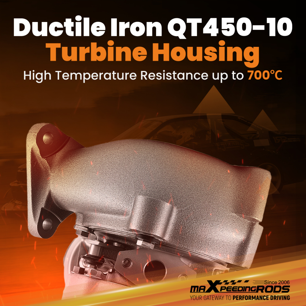 Turbo Turbocharger compatible for Vw Volksvagen Passat 1.9 TDI 130HP 96KW AWX AFV 717858