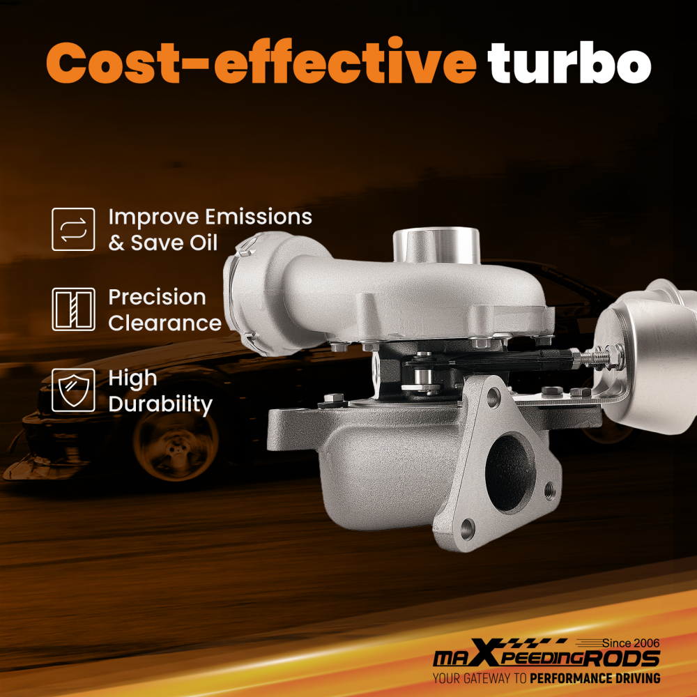 Turbo Turbocharger compatible for Vw Volksvagen Passat 1.9 TDI 130HP 96KW AWX AFV 717858