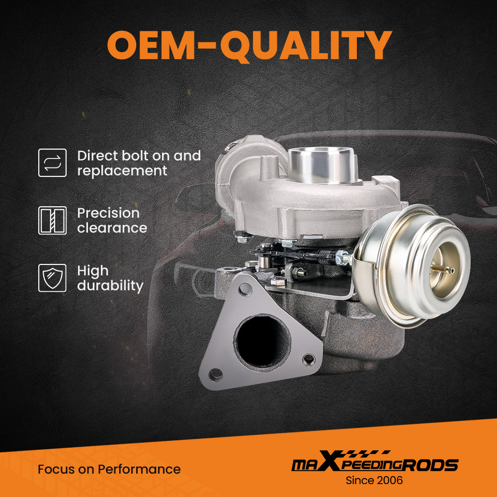 Turbo Turbocharger compatible for Audi A3 8p A4 A6 compatible for Skoda Superb compatible for VW Passat 1.9D 2.0D AVF AWX TDI