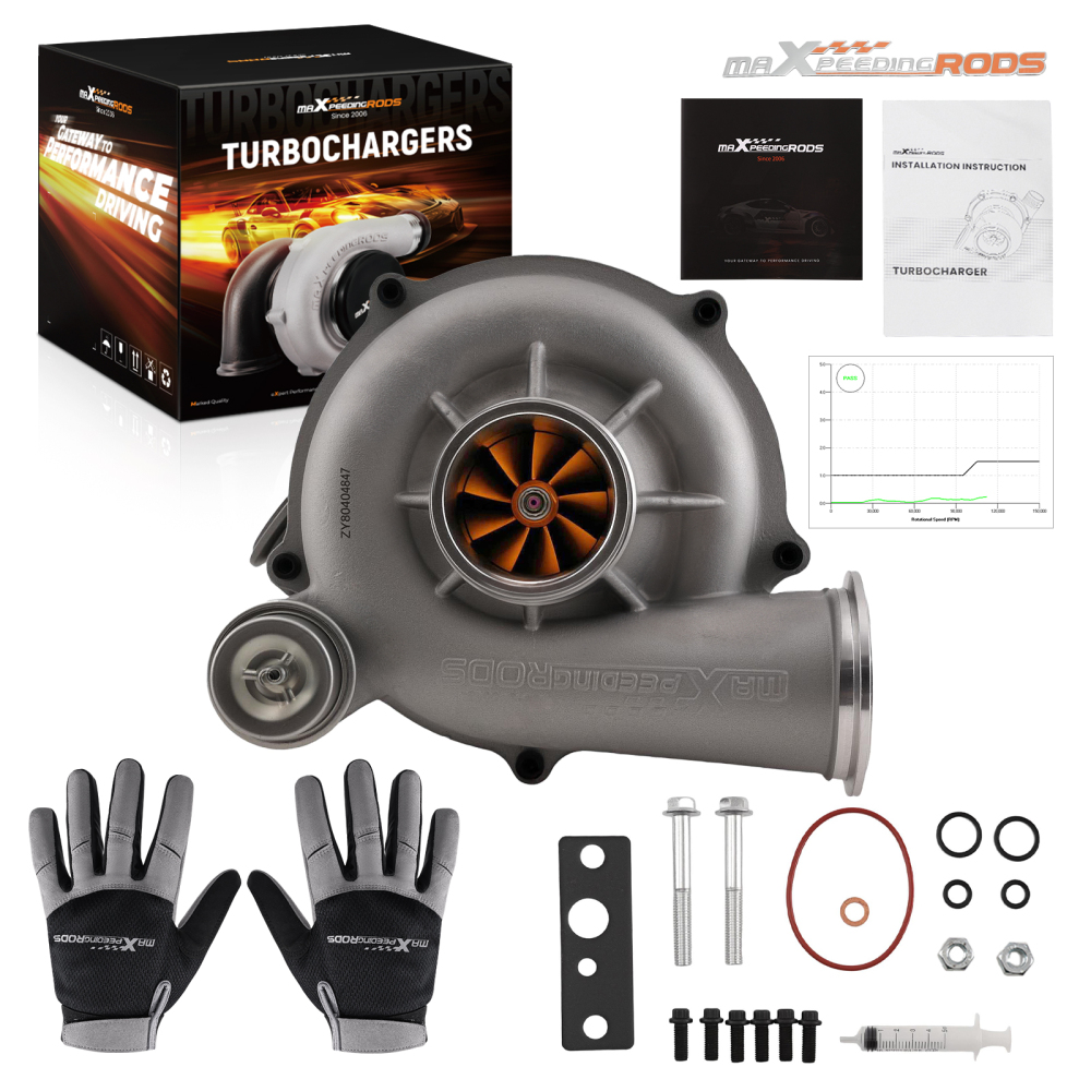 Billet Turbo charger compatible for Ford F250 F350 F450 7.3L GTP38 Powerstroke Diesel 00-03