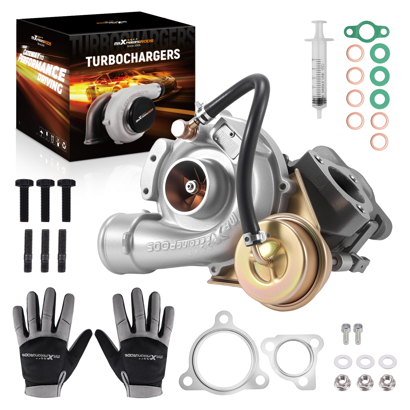 Upgraded Street K04-015 Turbo Turbocharger compatible for Audi A4