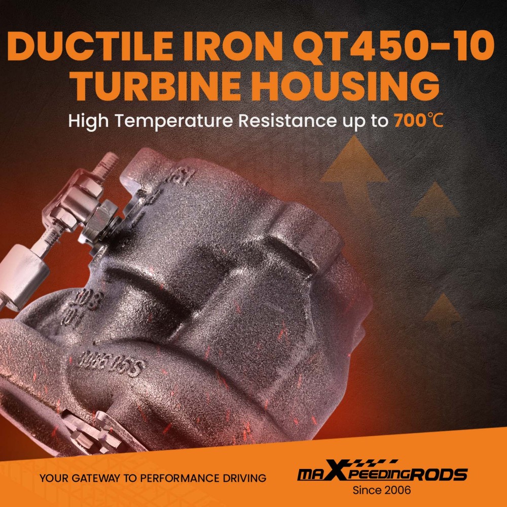 Upgrade K04 015 Turbo compatible for VW Passat 1.8T compatible for Audi A4 A6 Quattro Turbocharger