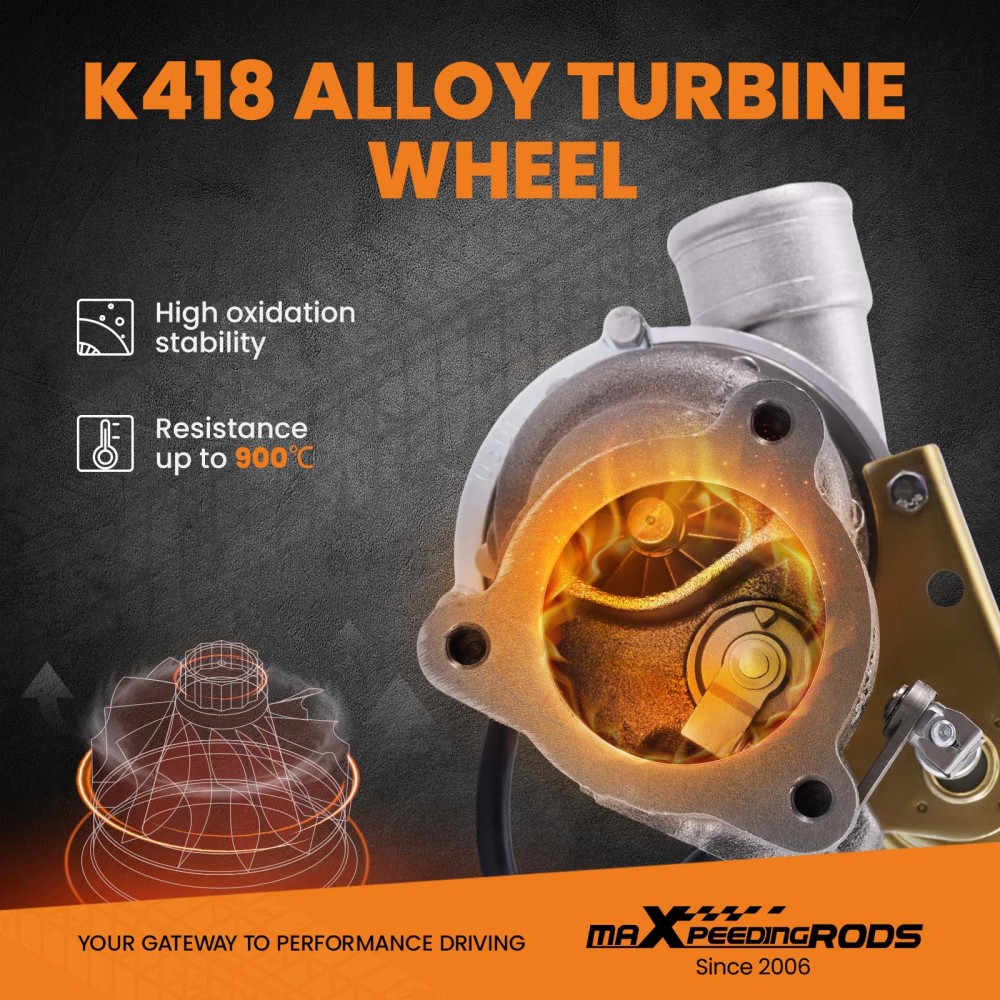Upgrade K04 015 Turbo compatible for VW Passat 1.8T compatible for Audi A4 A6 Quattro Turbocharger